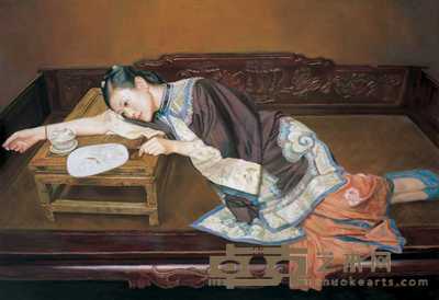 陈逸鸣 秀儿 86.5×124.5cm